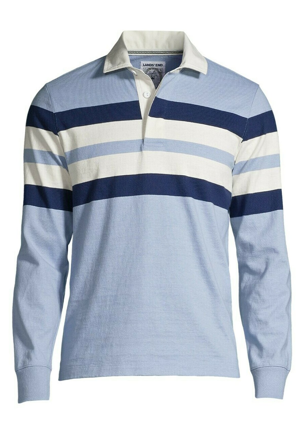 lands end men's long sleeve polo