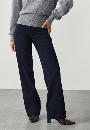 Next TALL FIT - SMOOTHING WIDE  - Pantalon classique - navy