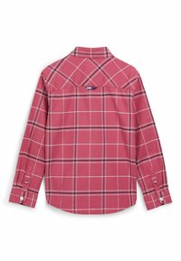 Tommy Hilfiger STRETCH OXFORD  CHECK - Camisa - bing cherry