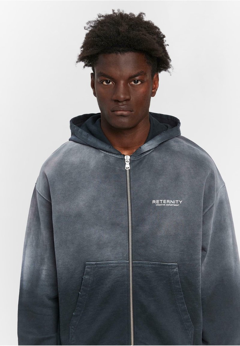 Pull à Capuche Graphique Collusion Unisexe Noir XS - Occasion Bon état