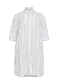 Unselected, chalk soft chambray stripe