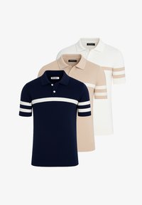 Ej vald, white navy white beige beige white