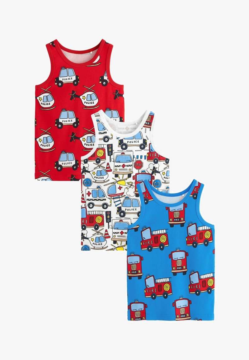 Next PRINTED3 PACK  - REGULAR FIT - Débardeur - emergency vehicle print