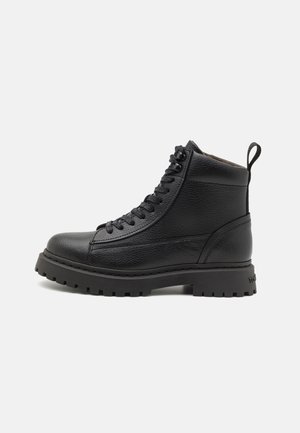 Tommy Jeans Bottines à lacets - black
