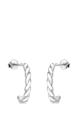 TWISTED - Øreringe - silver-coloured