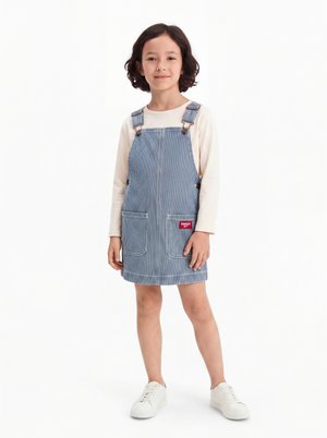 OshKosh DRESS SET - Τζιν φόρεμα - blue/white