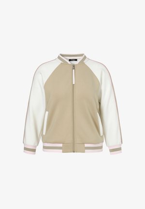 Sweat zippé - beige
