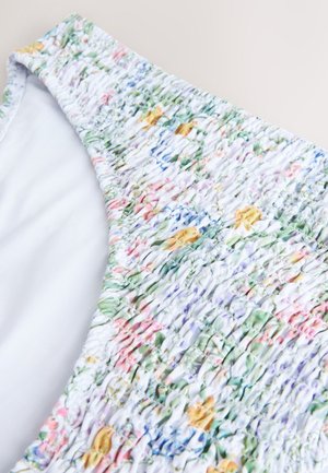 Next, Slip bikini - white ditsy