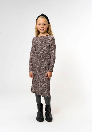 The New PET SET - Day dress - feather gray aop