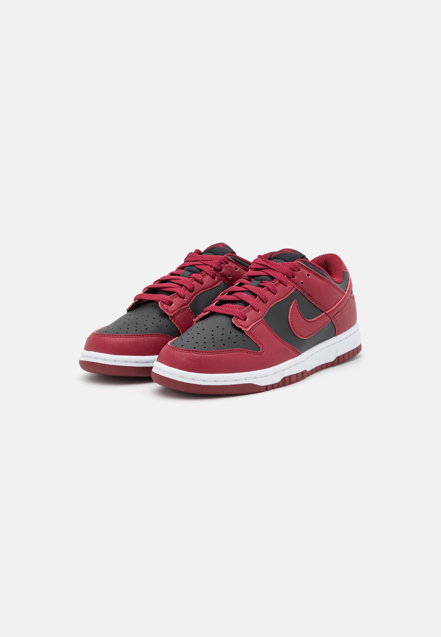 Nike Sportswear DUNK NEXT NATURE - Sneakers laag - black/team  red/white/zwart - Zalando.nl