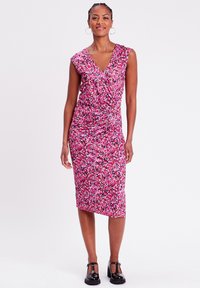 Cache Cache MIT DRAPIERUNG - Robe de jour - rouge