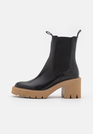 Bottines à plateau - black