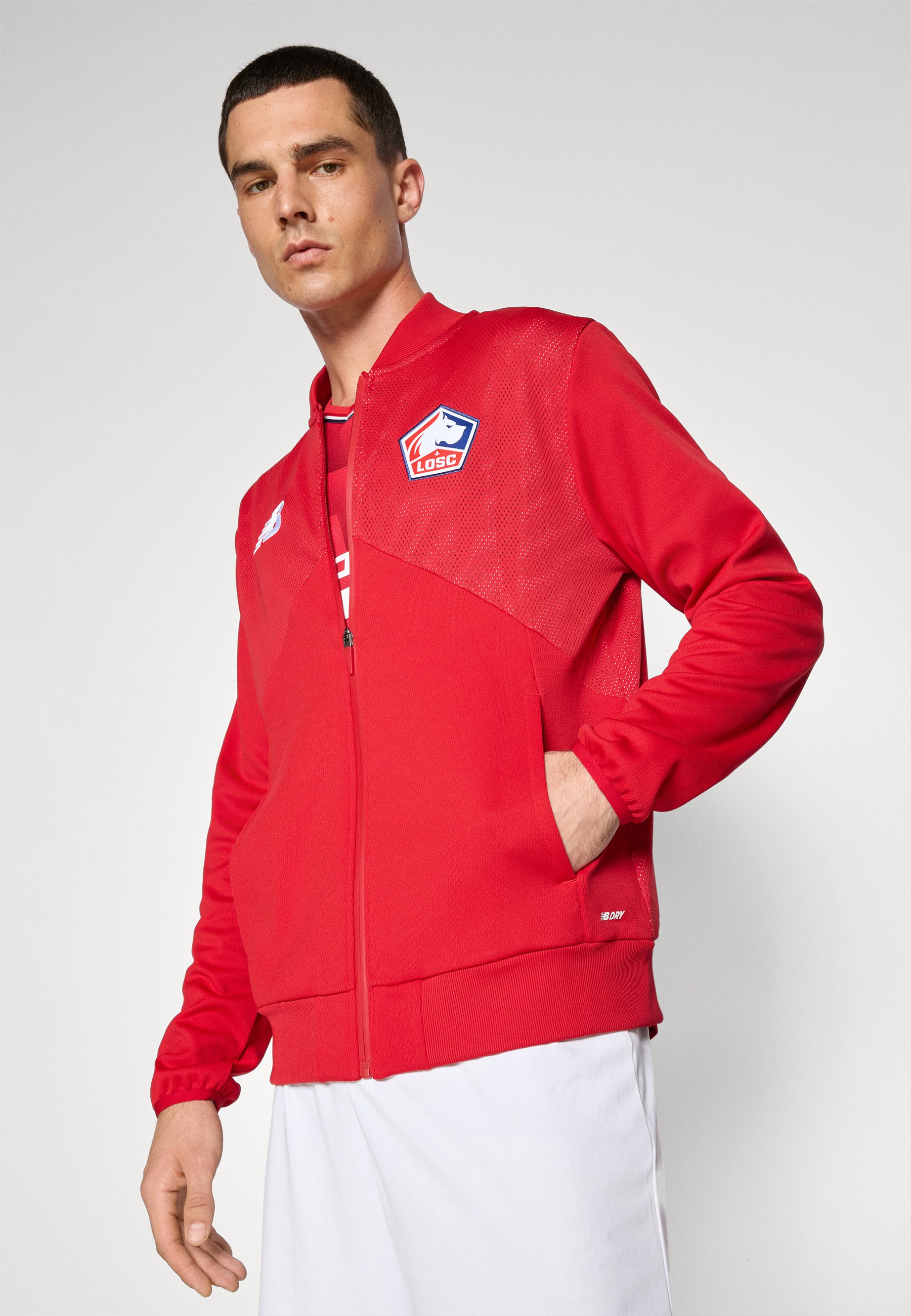 LOSC New Balance ジャージ XL レッド New Balance LILLE LOSC MATCH JACKET - Equipación de clubes - home