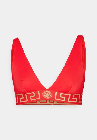 Versace TRIANGLE NEW LOGO - Bikini felső - red