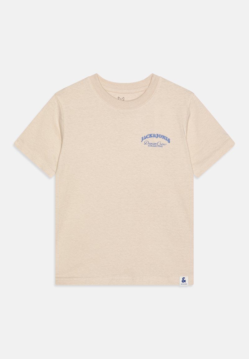 Jack & Jones Junior - JJEBRANDES RELAXED TEE JNR - Potiskana majica - moonbeam, Povečajte