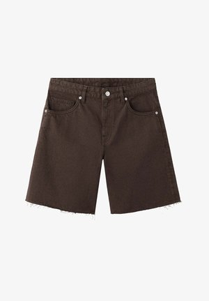 Mango, ADULT - Short en jean - dark brown