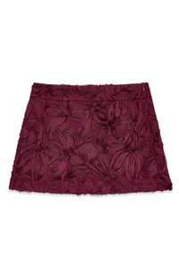 NA-KD STRUCTURED - Minijupe - burgundy/bordeaux - ZALANDO.FR