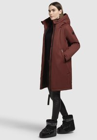 khujo YAAK3 - Cappotto invernale - dunkelrot