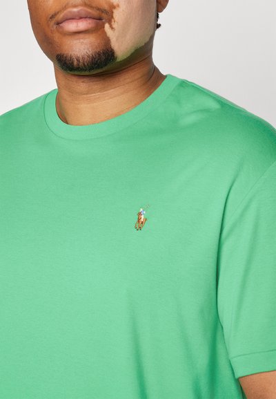 Polo Ralph Lauren Big & Tall SOFT COTTON CREWNECK T-SHIRT - Basic póló - classic kelly