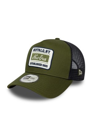 NEW ERA PATCH TRUCKER UNISEX - Cappellino - khaki