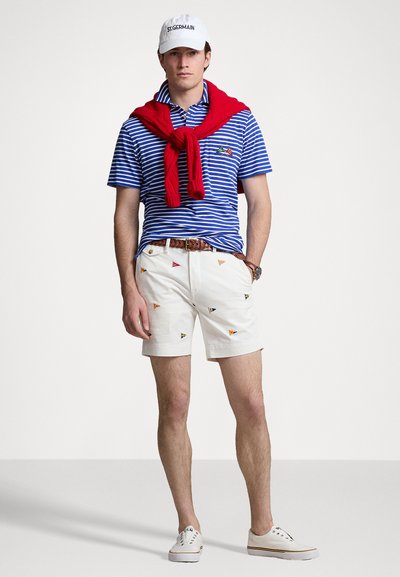 Polo Ralph Lauren BEDFORD FLAT FRONT - Shorts - deckwash white