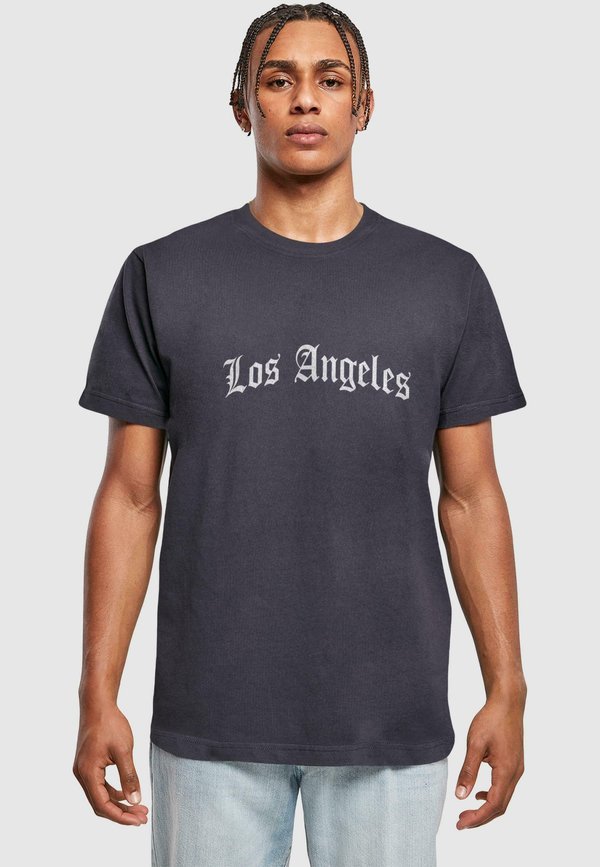 LOS ANGELES WORDING TEE - T-Shirt print