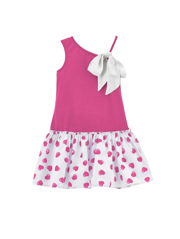 ABITO FREE TIME MONOSPALL STAMPA LOVE TENN - Cocktail dress / Party dress