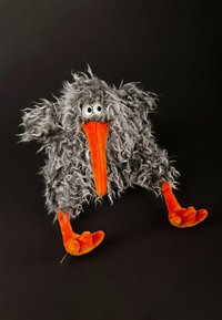 sigikid BOTTOM BOUNCER KIKERIKI  KOLLEKTION - Peluche - grau orange