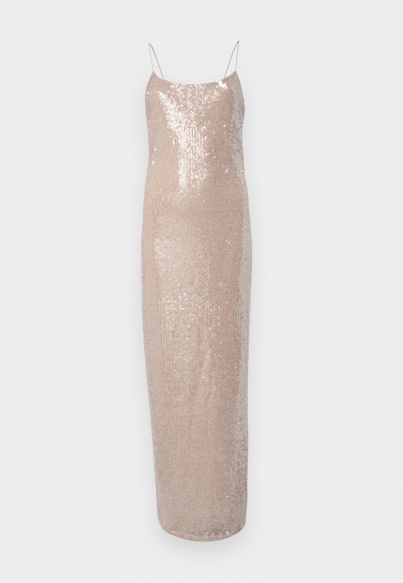 SOMETHINGNEW Maxi-jurk lichtbruin