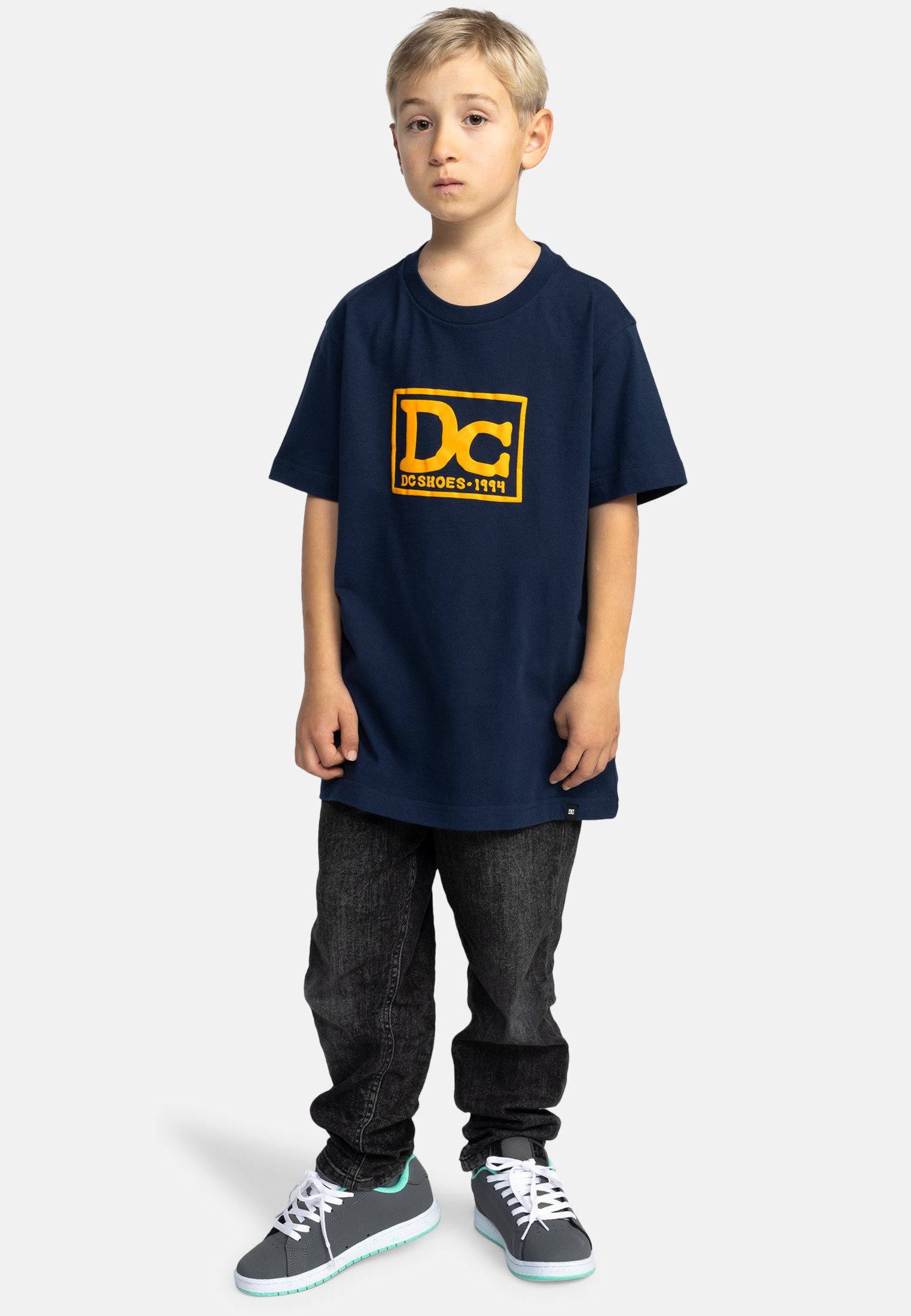 DC Shoes TRIBUTE T-shirt imprimé btk dress blues/bleu marine