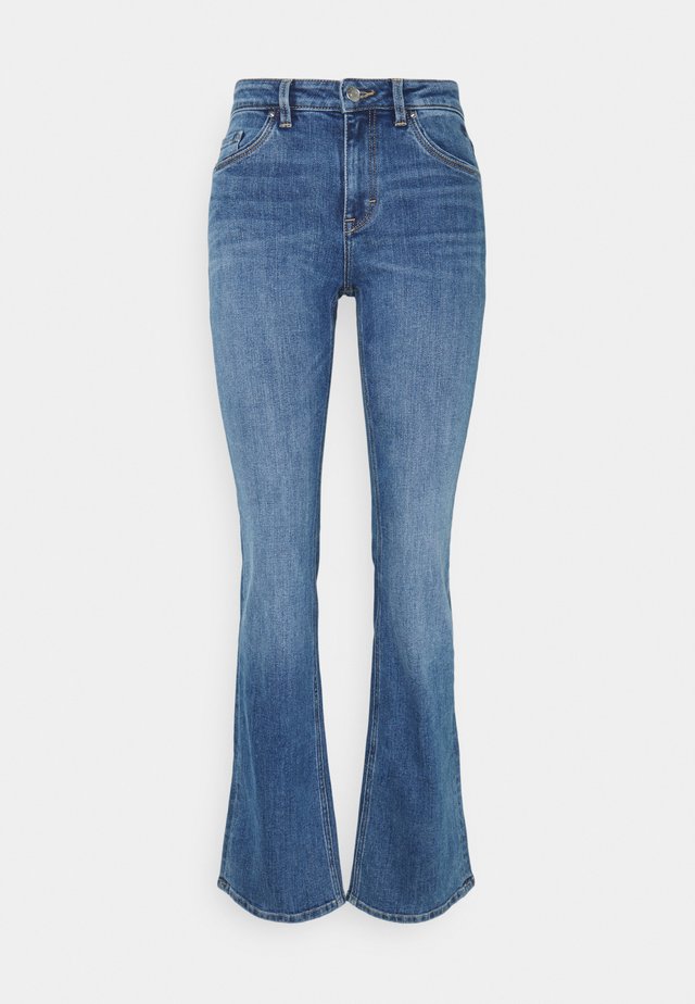 Flared Jeans - blue medium wash