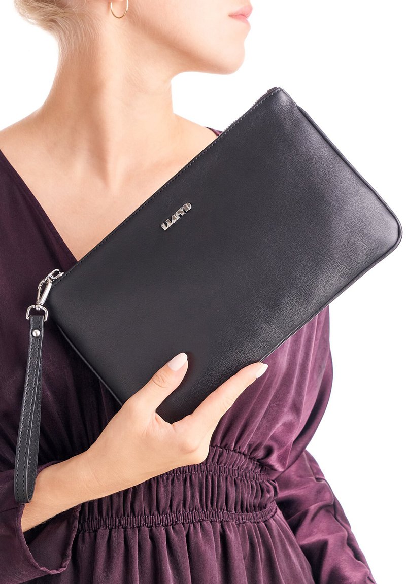 Lloyd MIT SCHLAUFE Clutch schwarz Zalando.ch