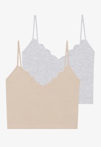 2 PACK - Débardeur - simply taupe/light grey