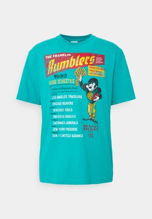 T-shirts med print - water green