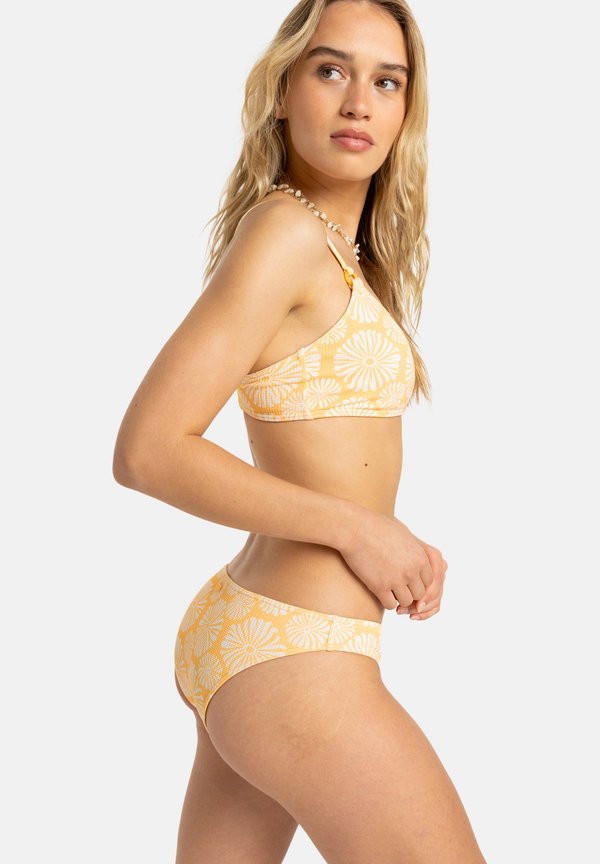 Bikini bottoms - banana cream tropical tile4