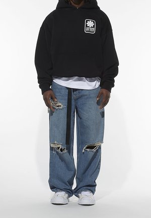 Kapuzenpullover - black
