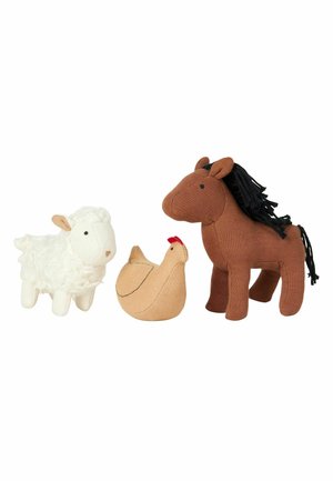 POCKET FRIEND - FARM ANIMALS - Peluche - multi colours