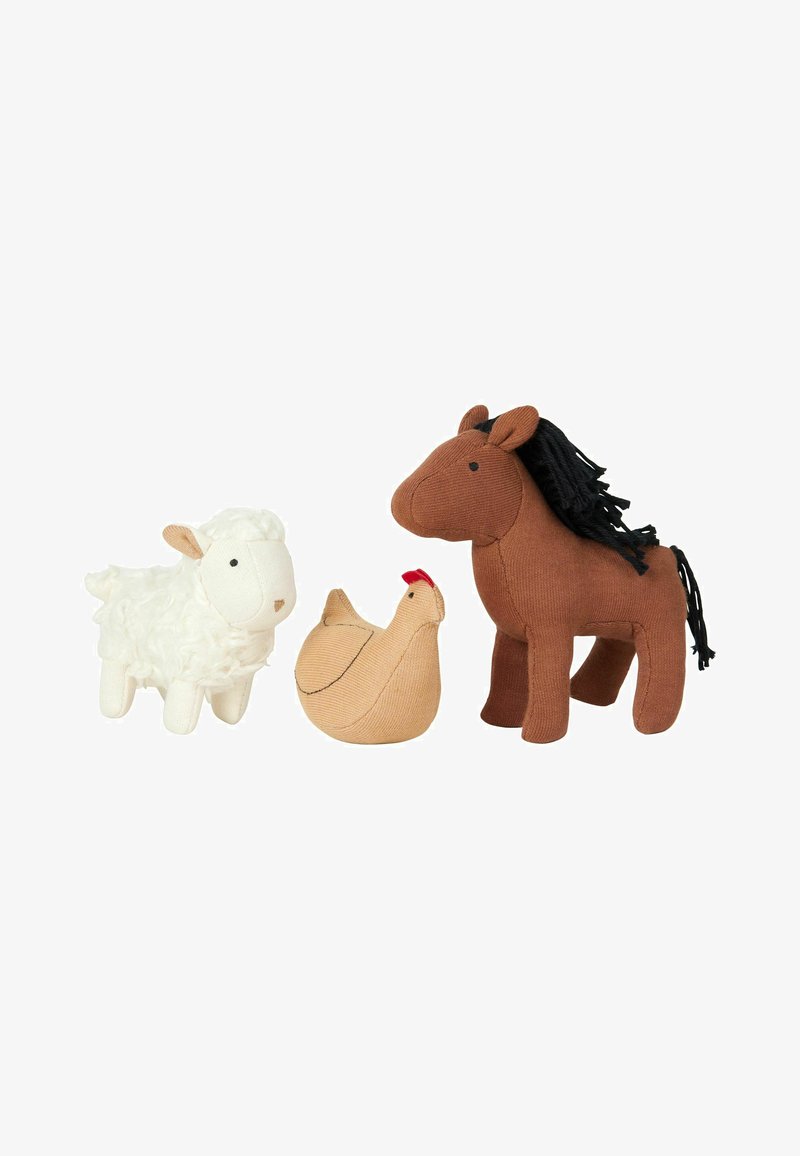 Fabelab POCKET FRIEND - FARM ANIMALS - Plišana igračka - multi colours