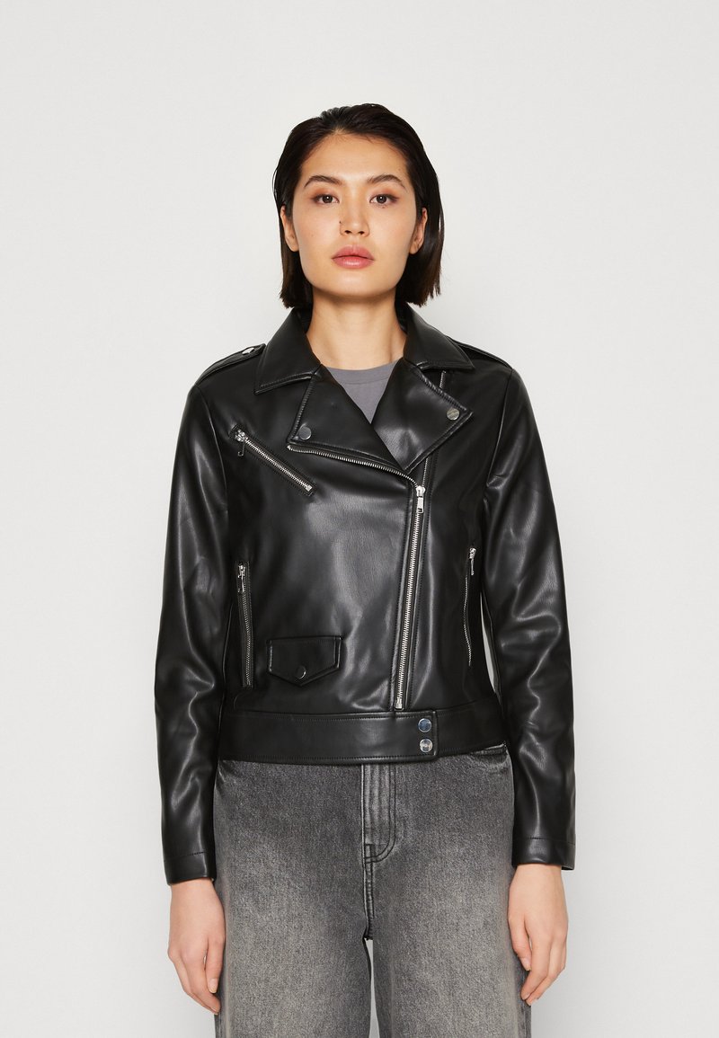 Marks & Spencer Faux leather jacket black Zalando.de