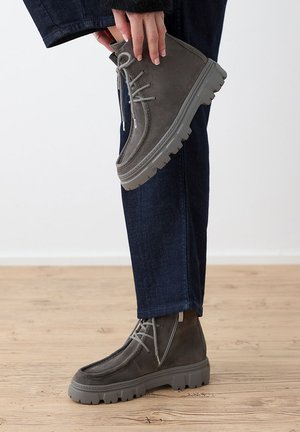 Paul Green, PAUL GREEN DAMEN - BOOTS 5499-044 GRAU 41 - Lace-up ankle boots - grau