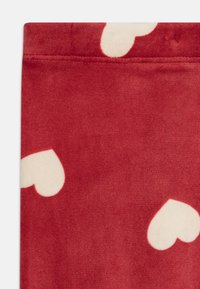 Lindex HEARTS - Legging (type pantalon) - dark dusty red