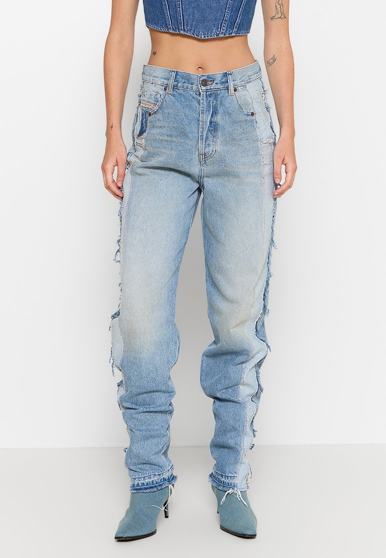 Diesel Straight leg jeans blauw Diesel Straight leg jeans blauw