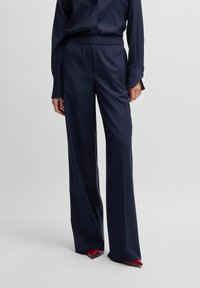BOSS TOYAL - Kalhoty - dark blue