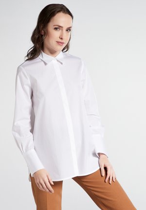 Button-down blouse - white