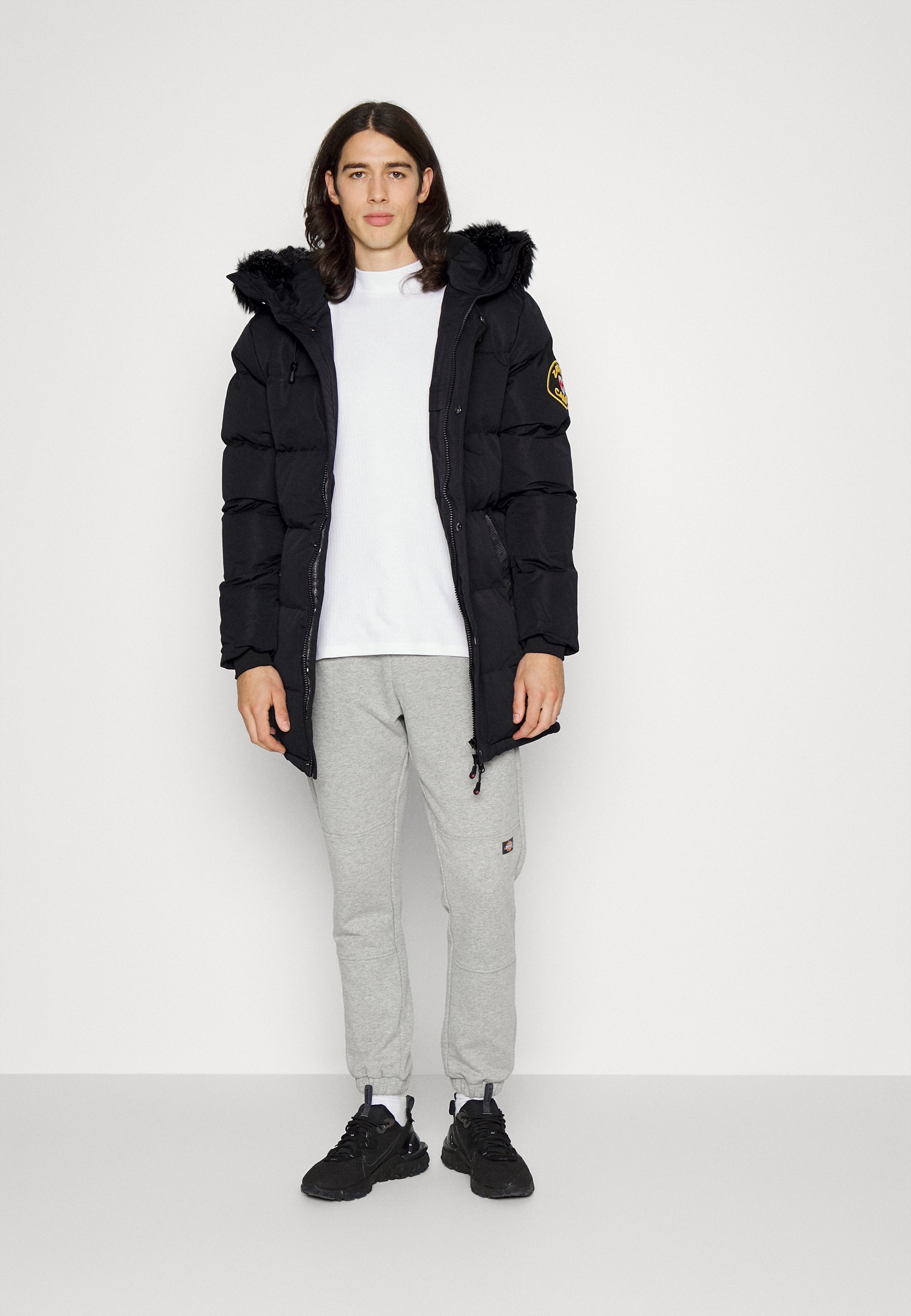 zavetti black puffer jacket