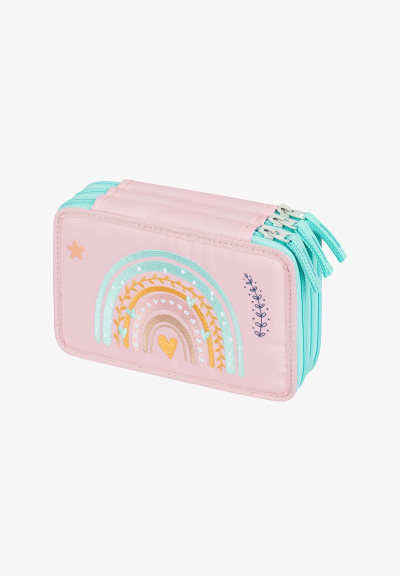 Baagl 3-FACH REGENBOGEN - Pencil case - rosa