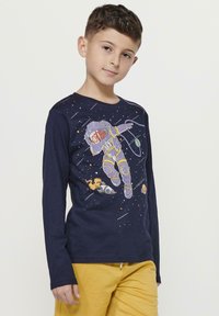 Koroshi Top dugih rukava - navy