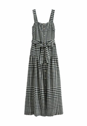 MIDI - REGULAR FIT - Dienas kleita - black white
