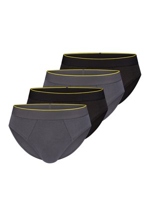 Sloggi 4ER PACK EVER AIRY - Slip - black combination