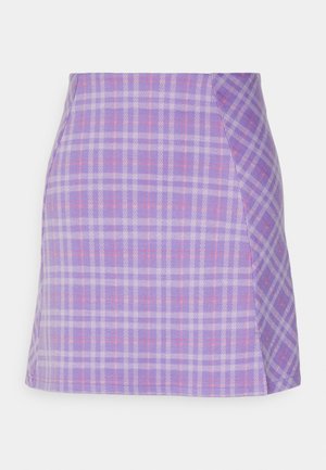 Pieces Petite PCSILVIA SKIRT - Μίνι φούστα - purple/morning glory